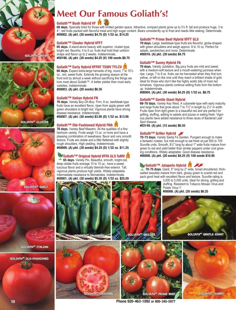 Totally Tomatoes flyer page 10