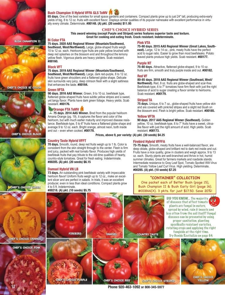 Totally Tomatoes flyer page 12