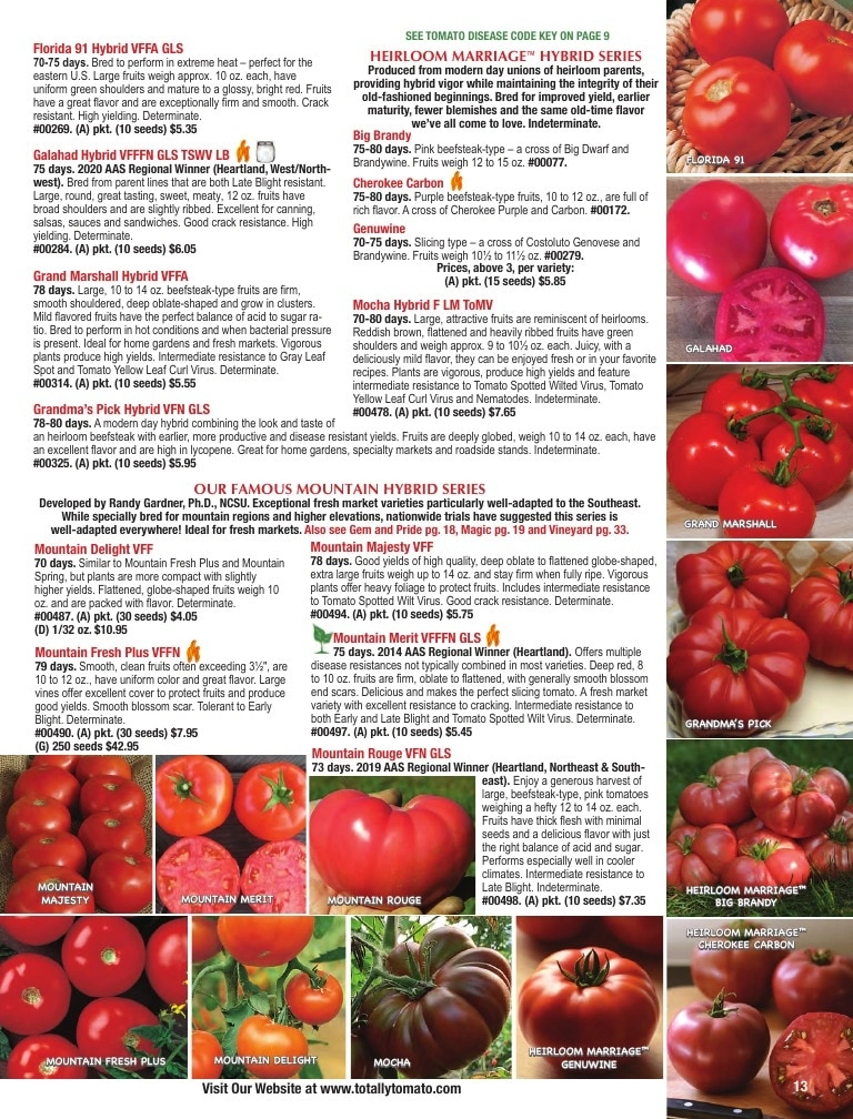 Totally Tomatoes flyer page 13