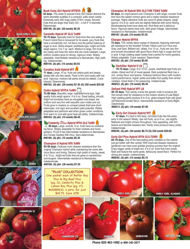 Totally Tomatoes flyer page 16