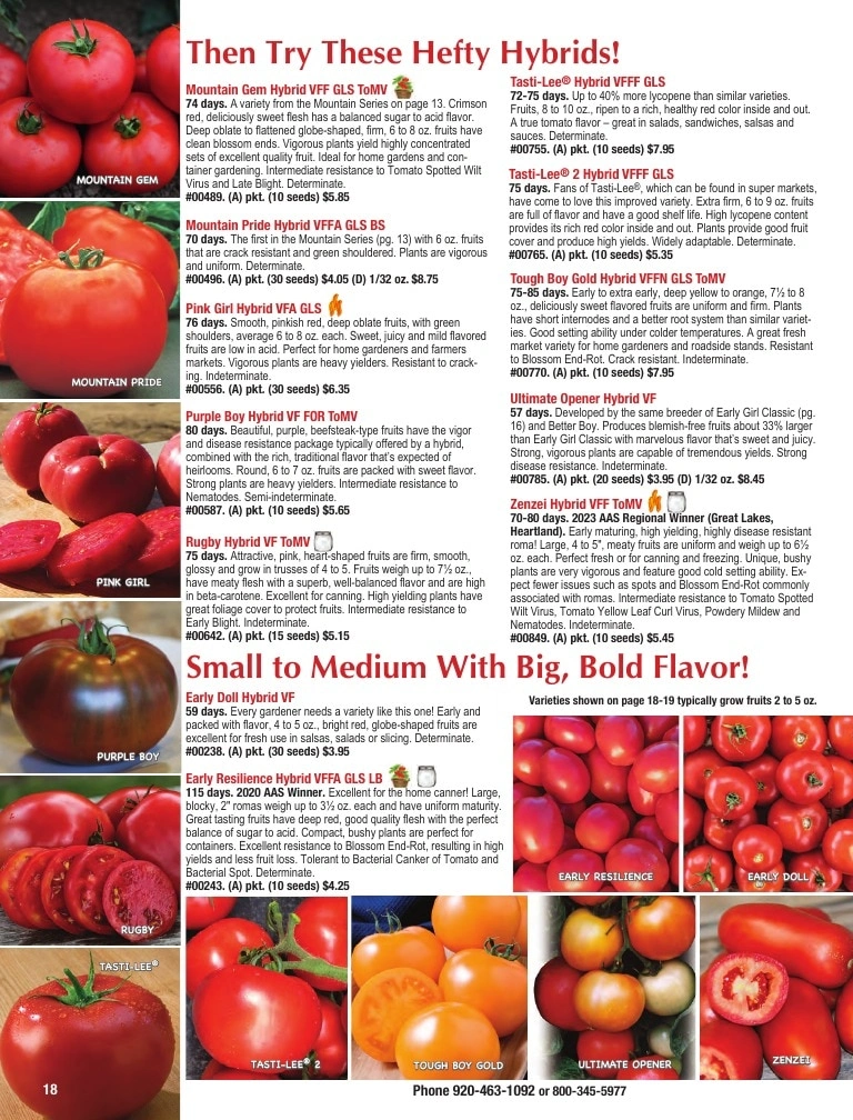Totally Tomatoes flyer page 18