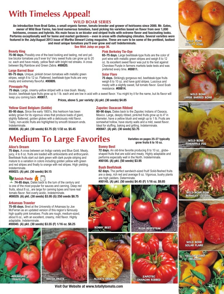 Totally Tomatoes flyer page 25