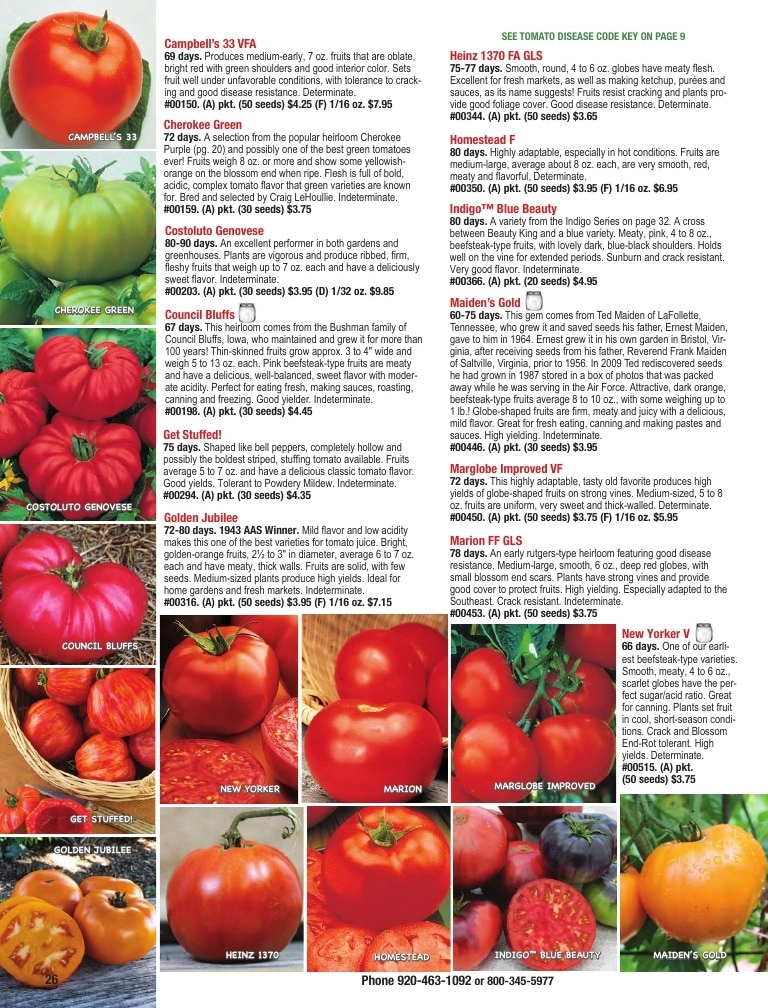 Totally Tomatoes flyer page 26