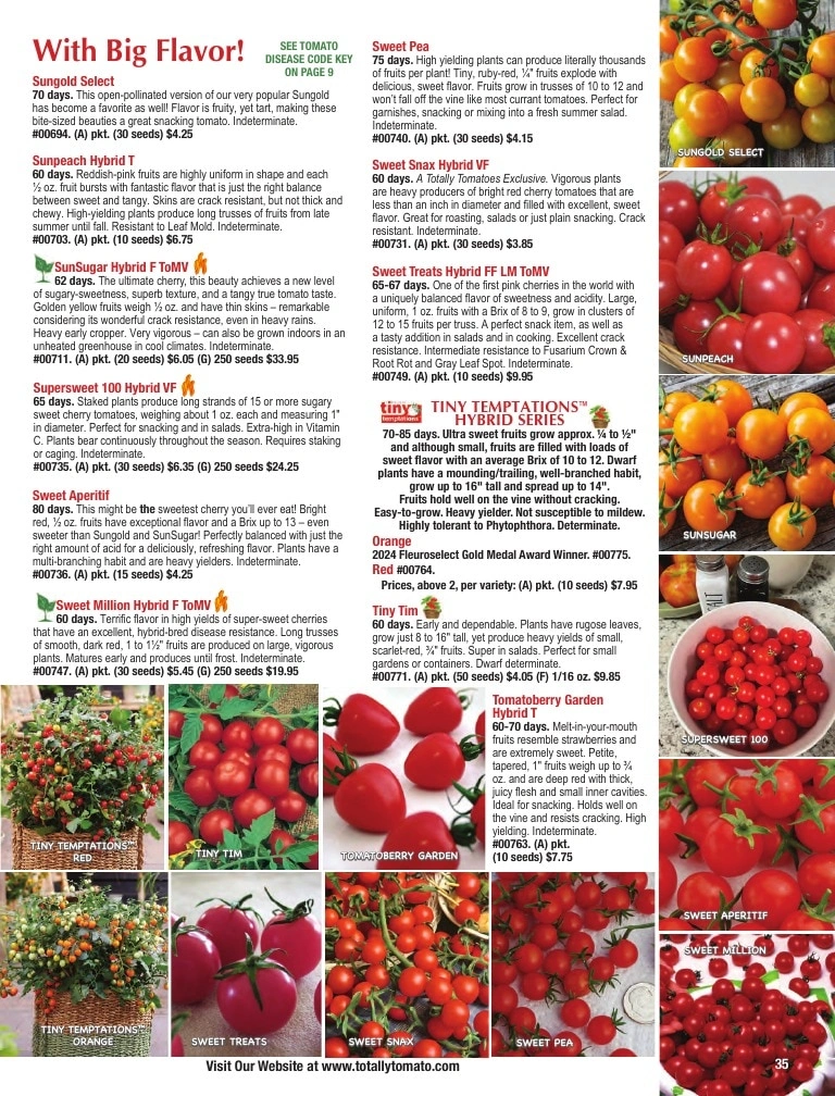 Totally Tomatoes flyer page 35