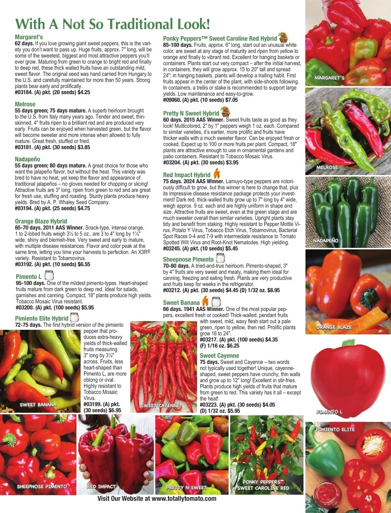 Totally Tomatoes flyer page 43