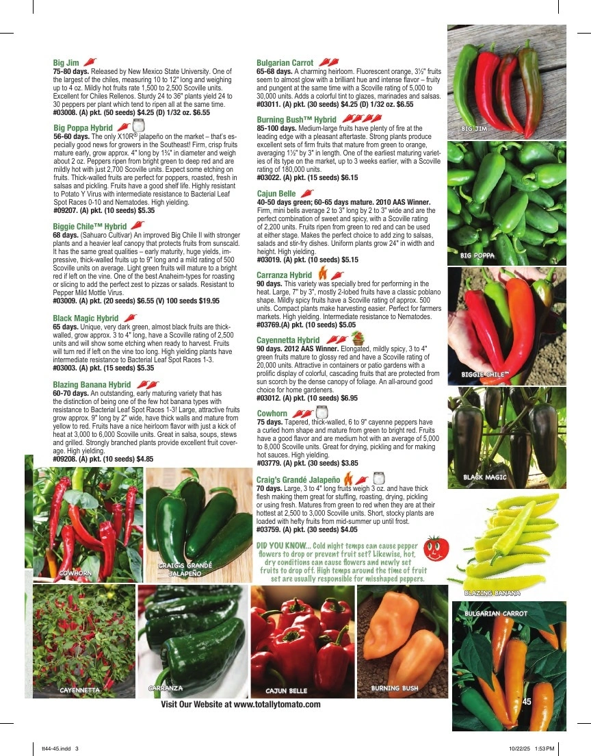 Totally Tomatoes flyer page 45