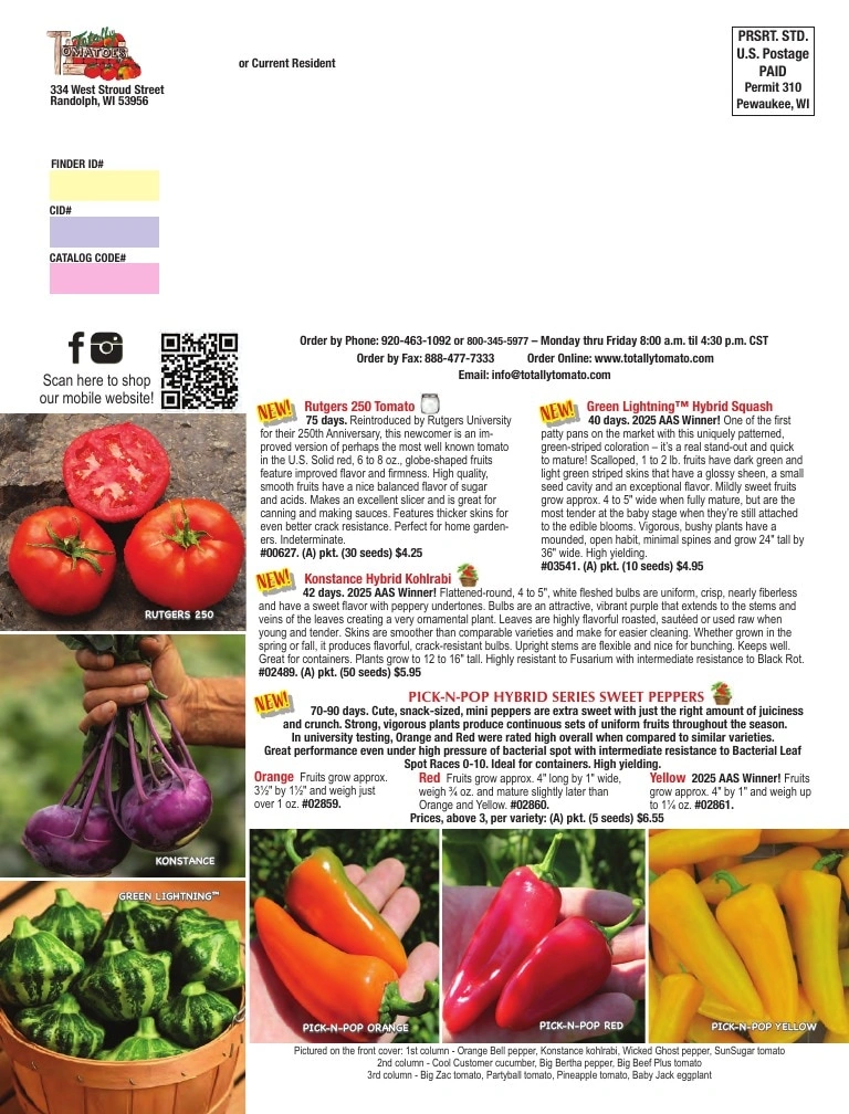 Totally Tomatoes flyer page 68