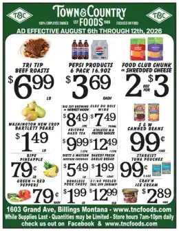 Town & Country Foods Weekly Ad