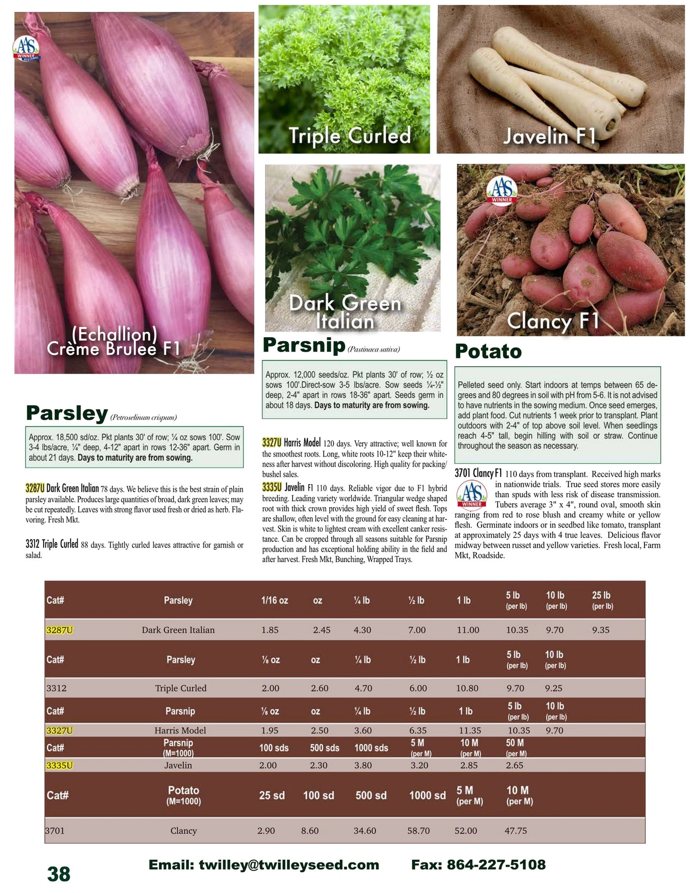 Twilley Seed flyer page 40
