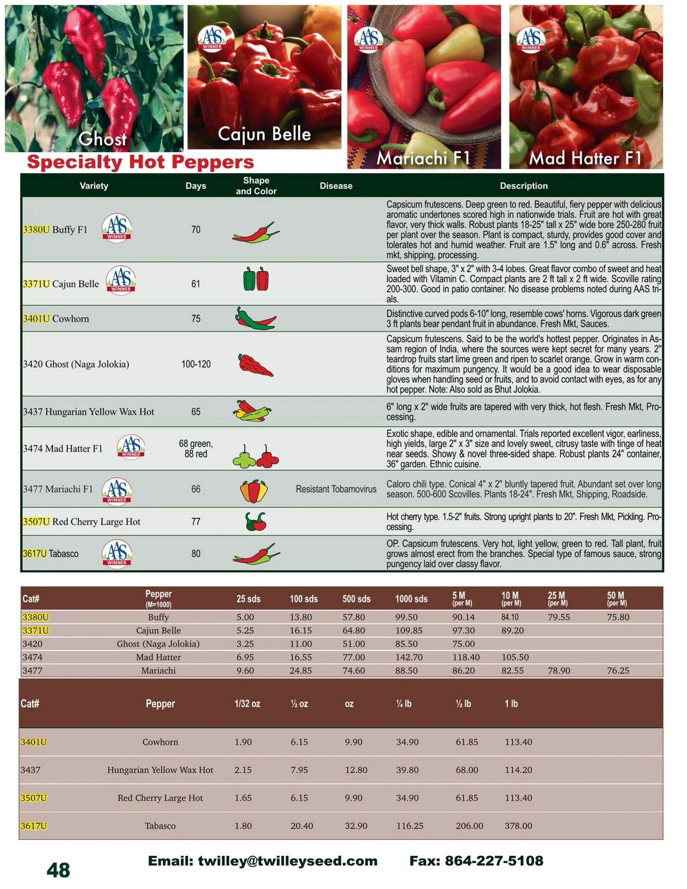 Twilley Seed flyer page 50