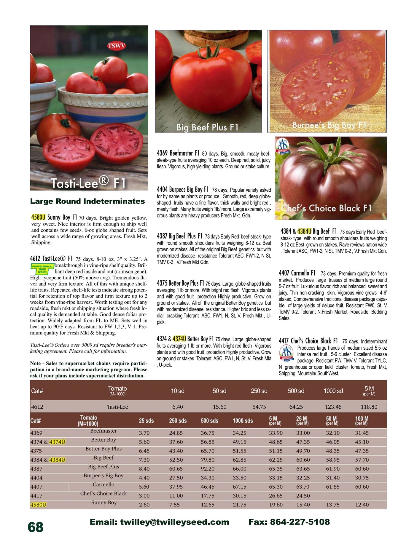 Twilley Seed flyer page 70