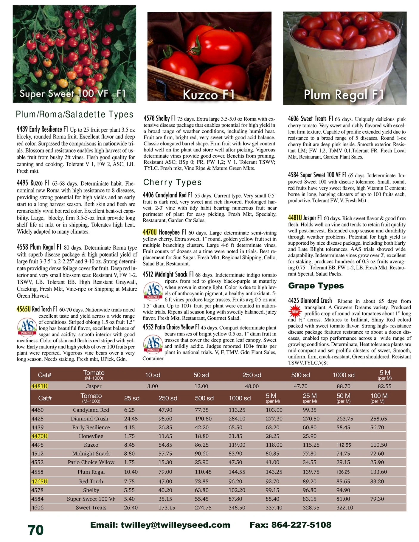Twilley Seed flyer page 72