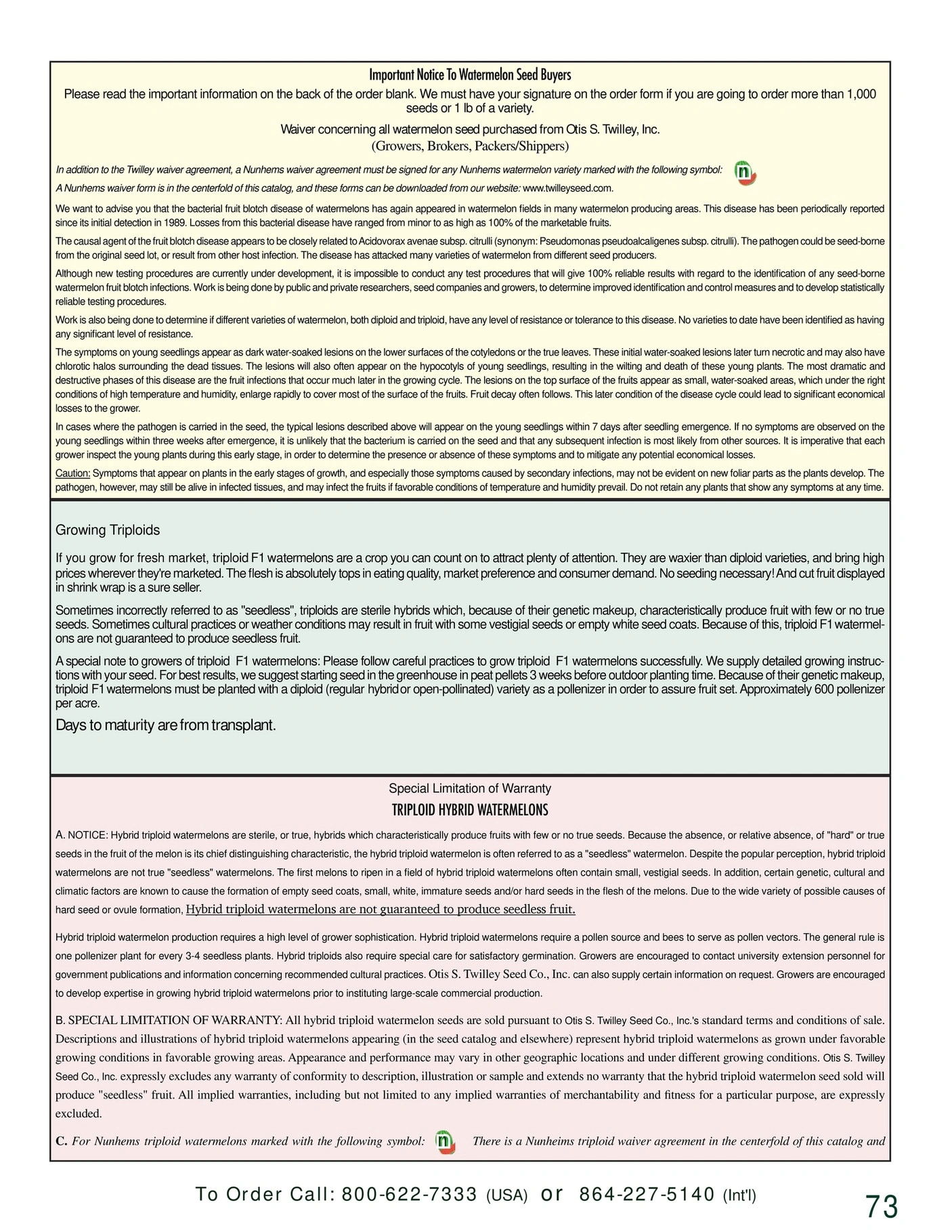 Twilley Seed flyer page 75