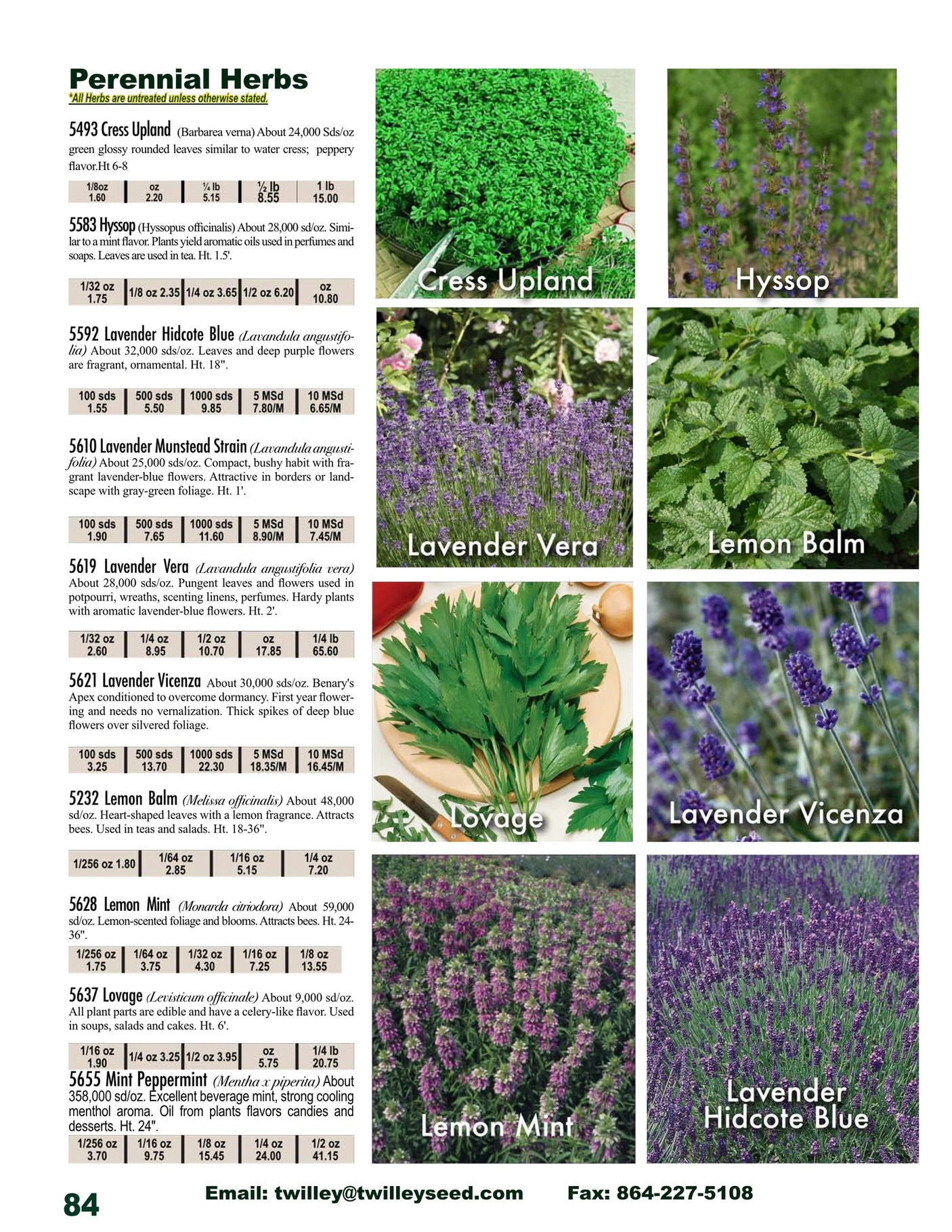 Twilley Seed flyer page 86
