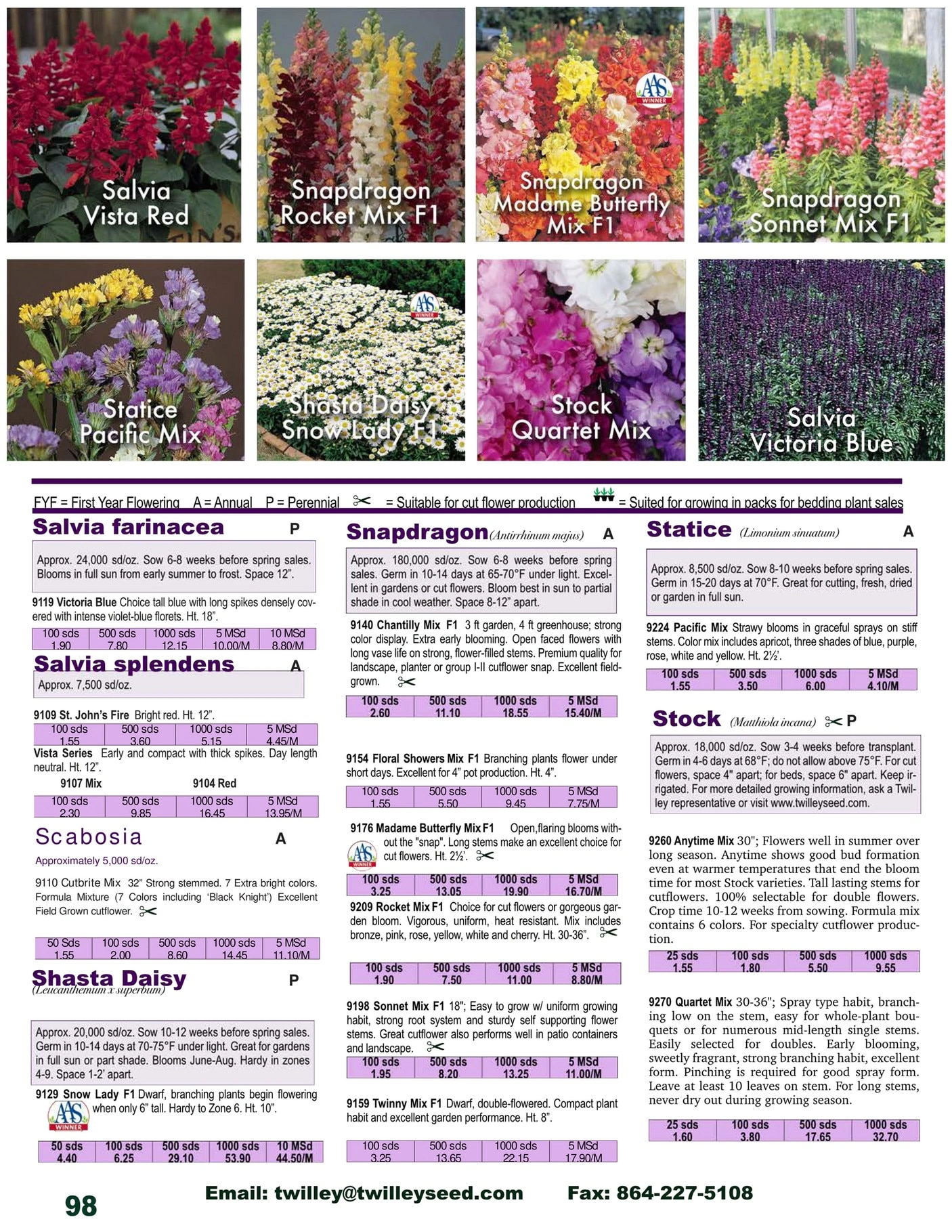 Twilley Seed flyer page 100