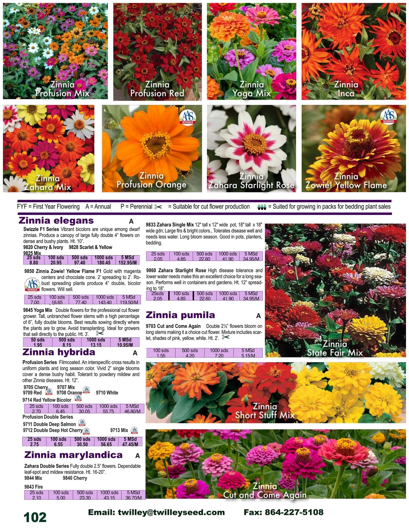 Twilley Seed flyer page 104