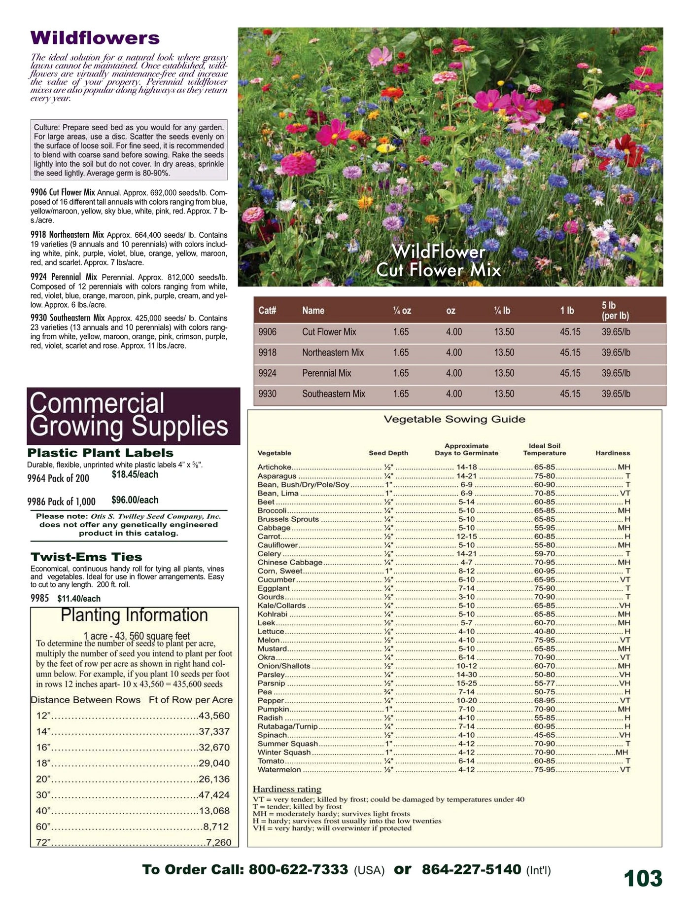 Twilley Seed flyer page 105