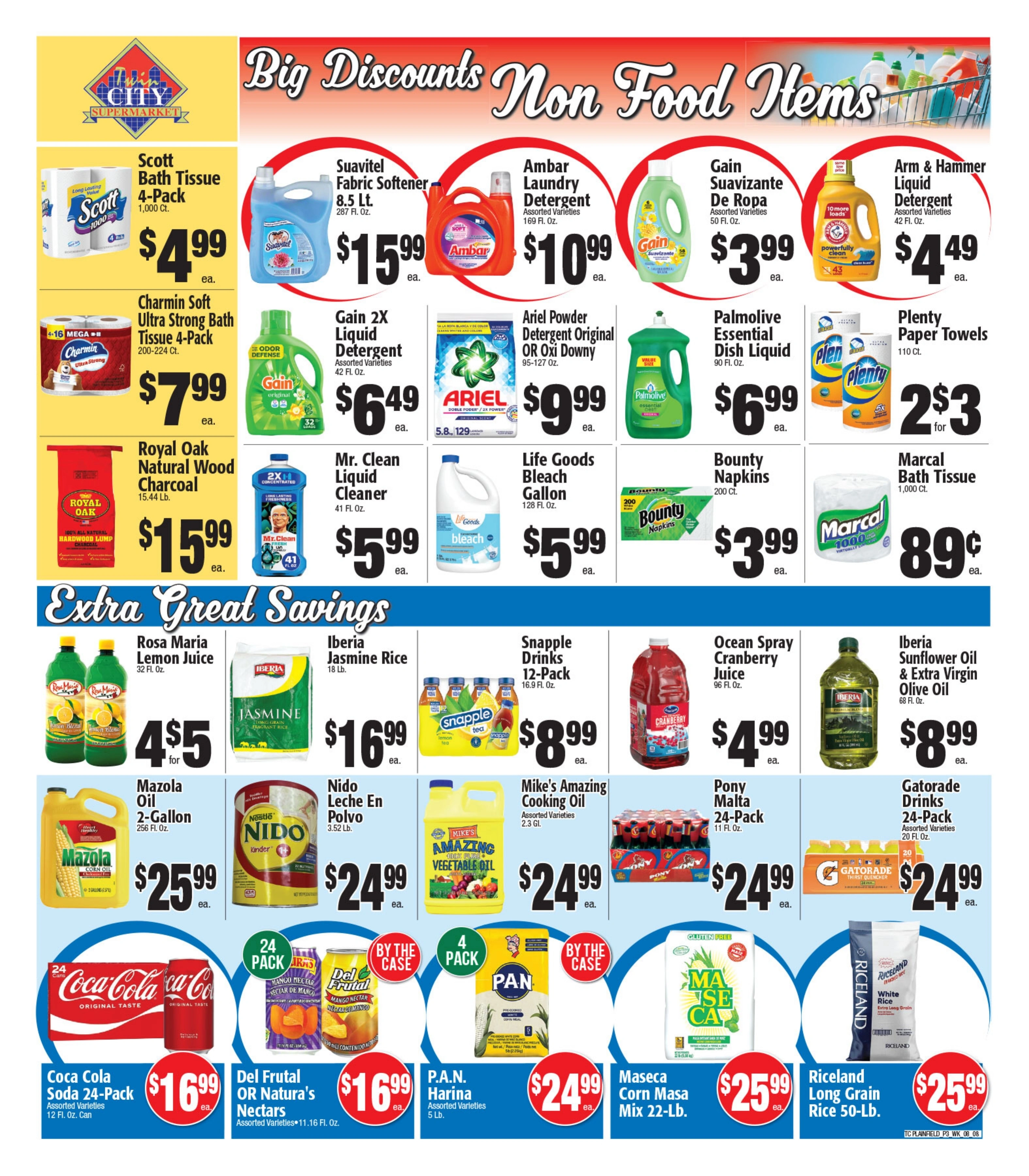 Twin City Supermarket flyer page 3