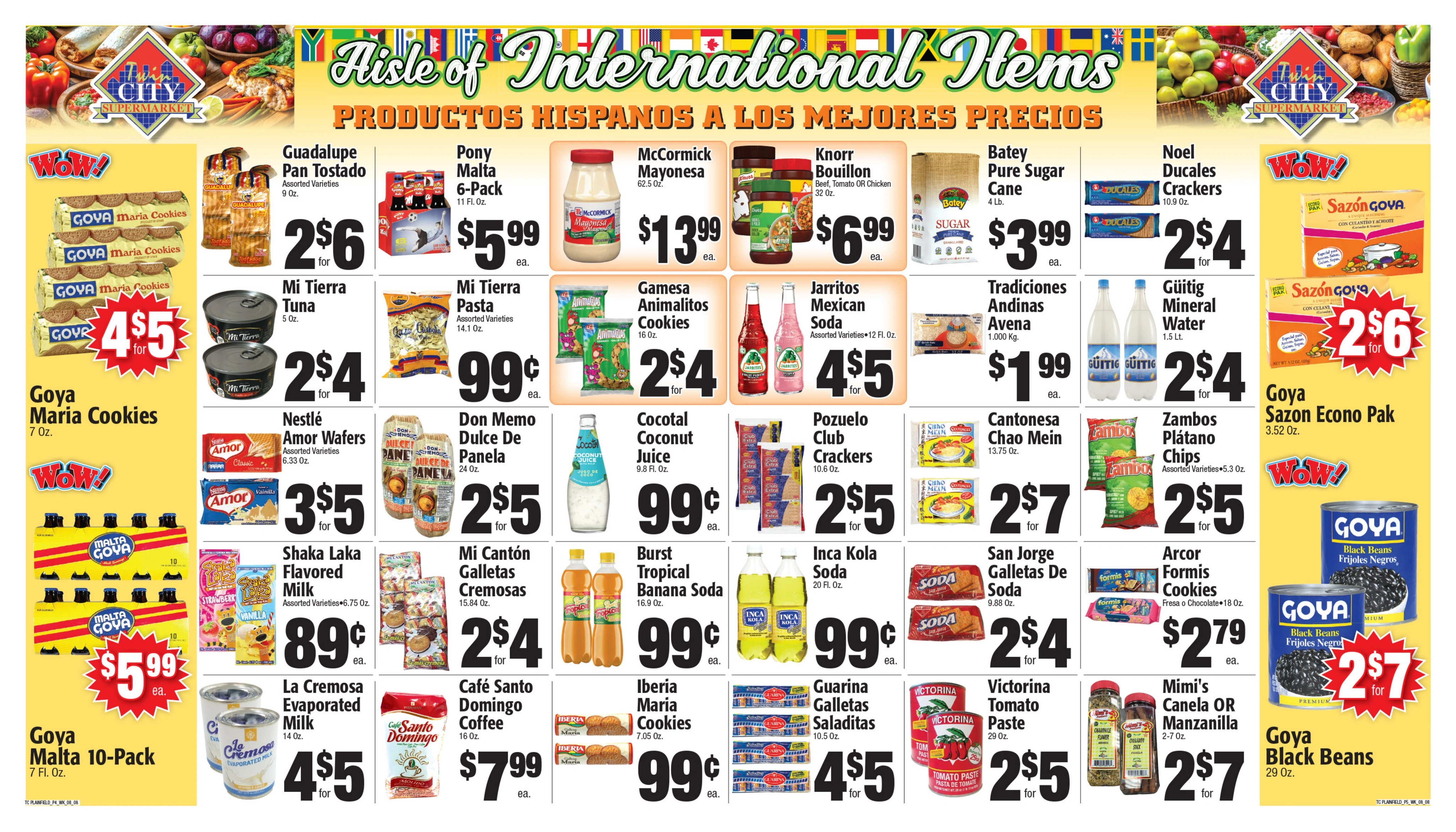 Twin City Supermarket flyer page 4