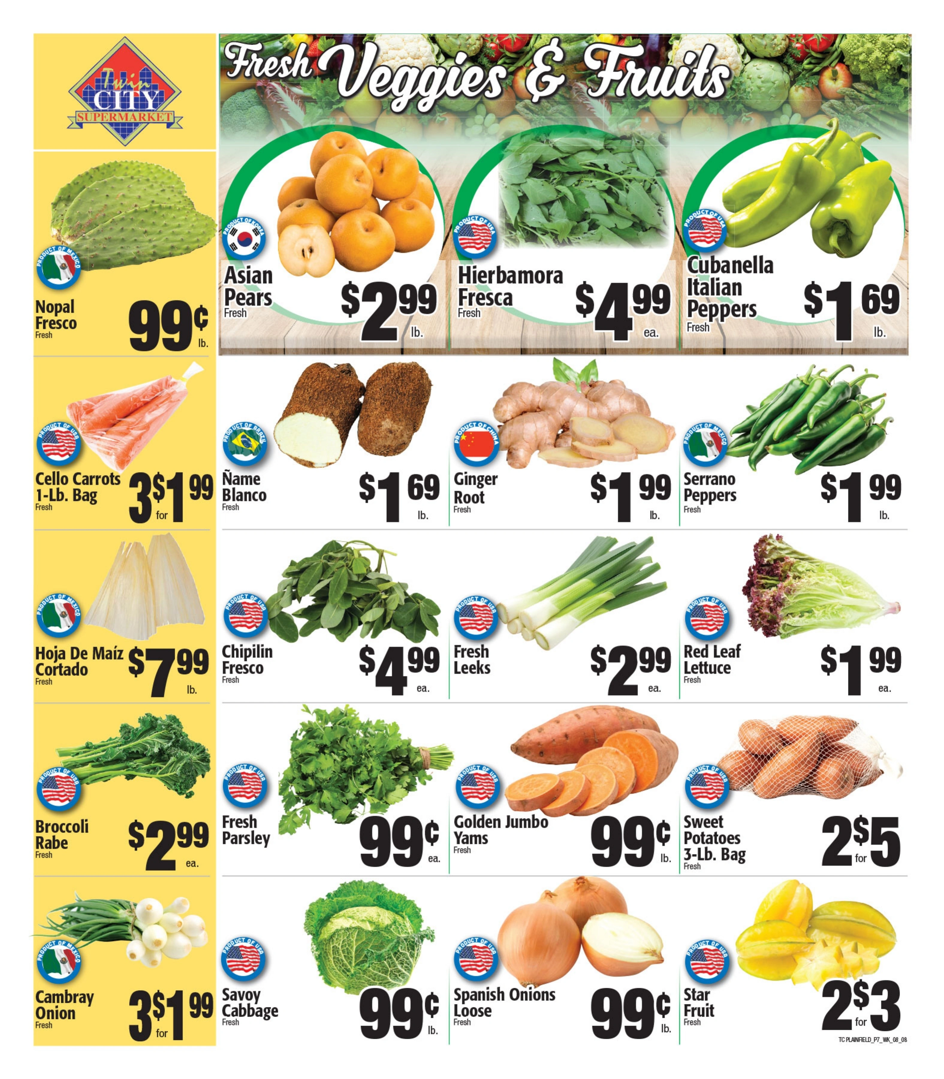 Twin City Supermarket flyer page 6