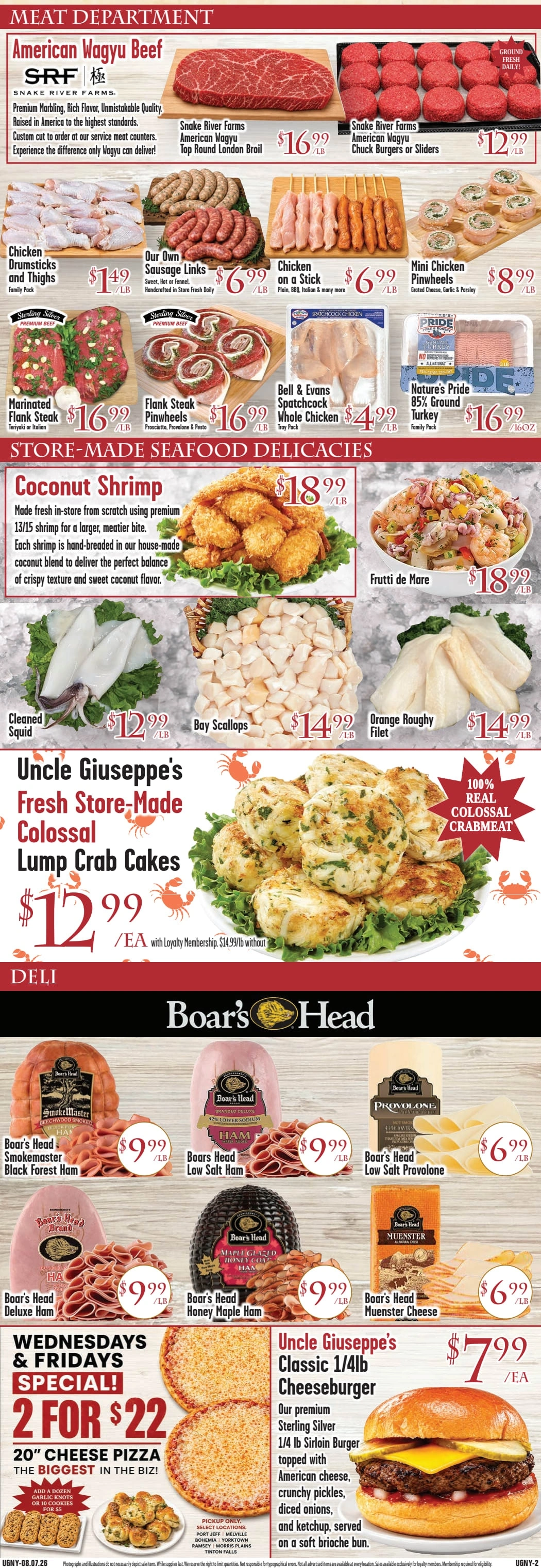 Uncle Giuseppe's Marketplace flyer page 2