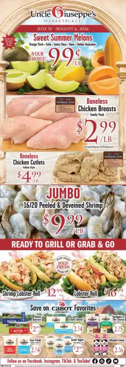 Uncle Giuseppe's Marketplace Weekly Ad