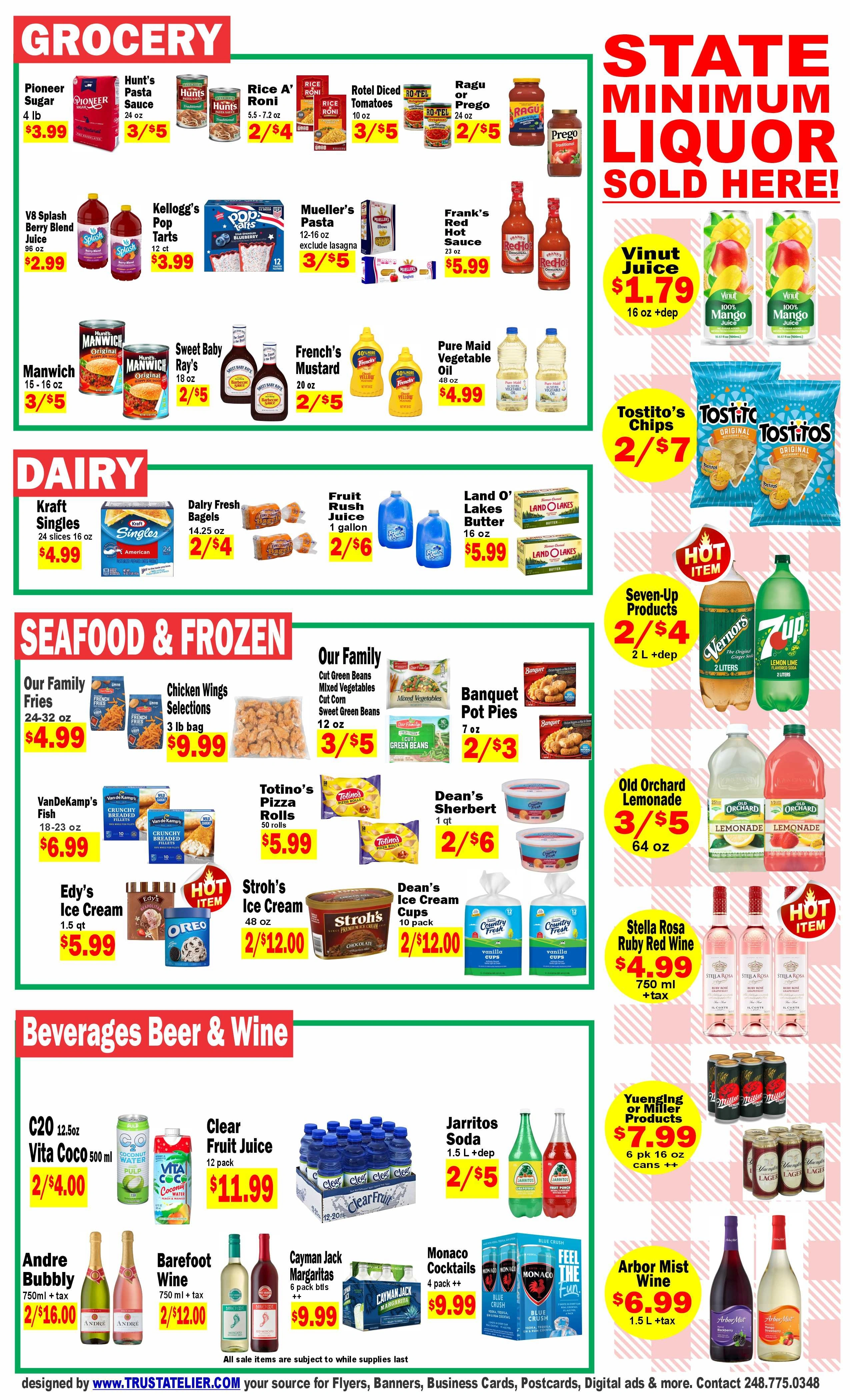 Uncle Joe's Market flyer page 2