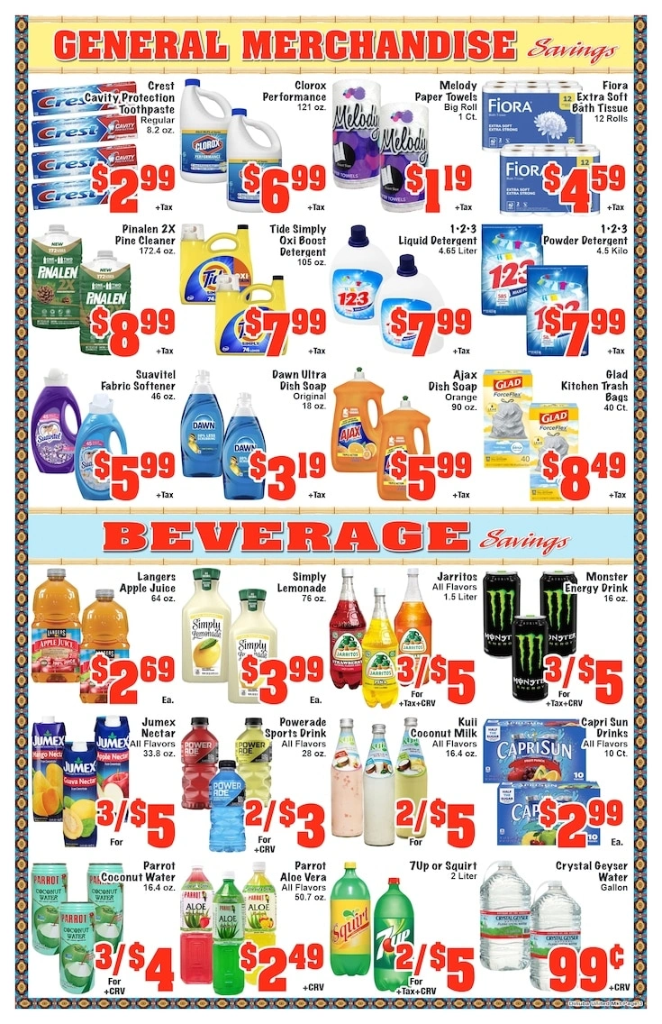 United Super Market flyer page 3
