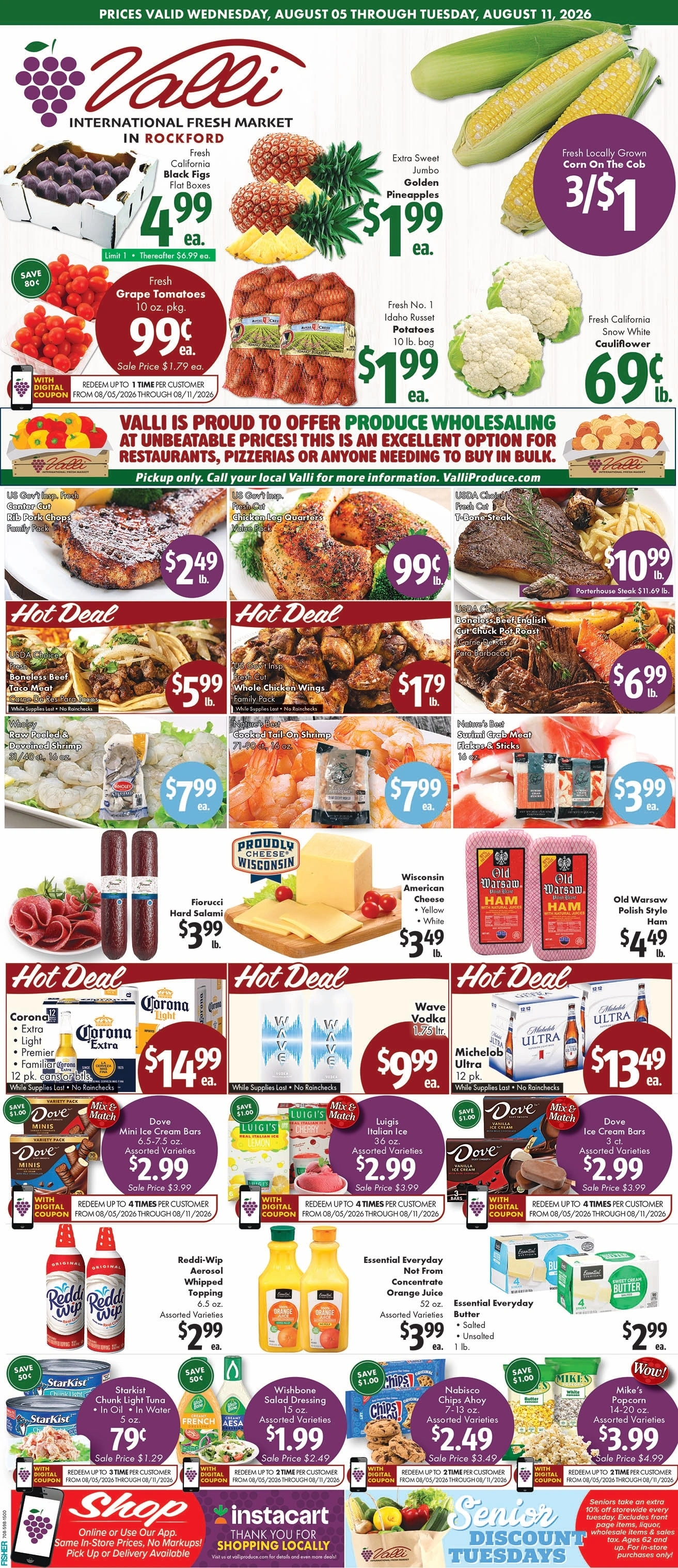 Valli Produce flyer page 1