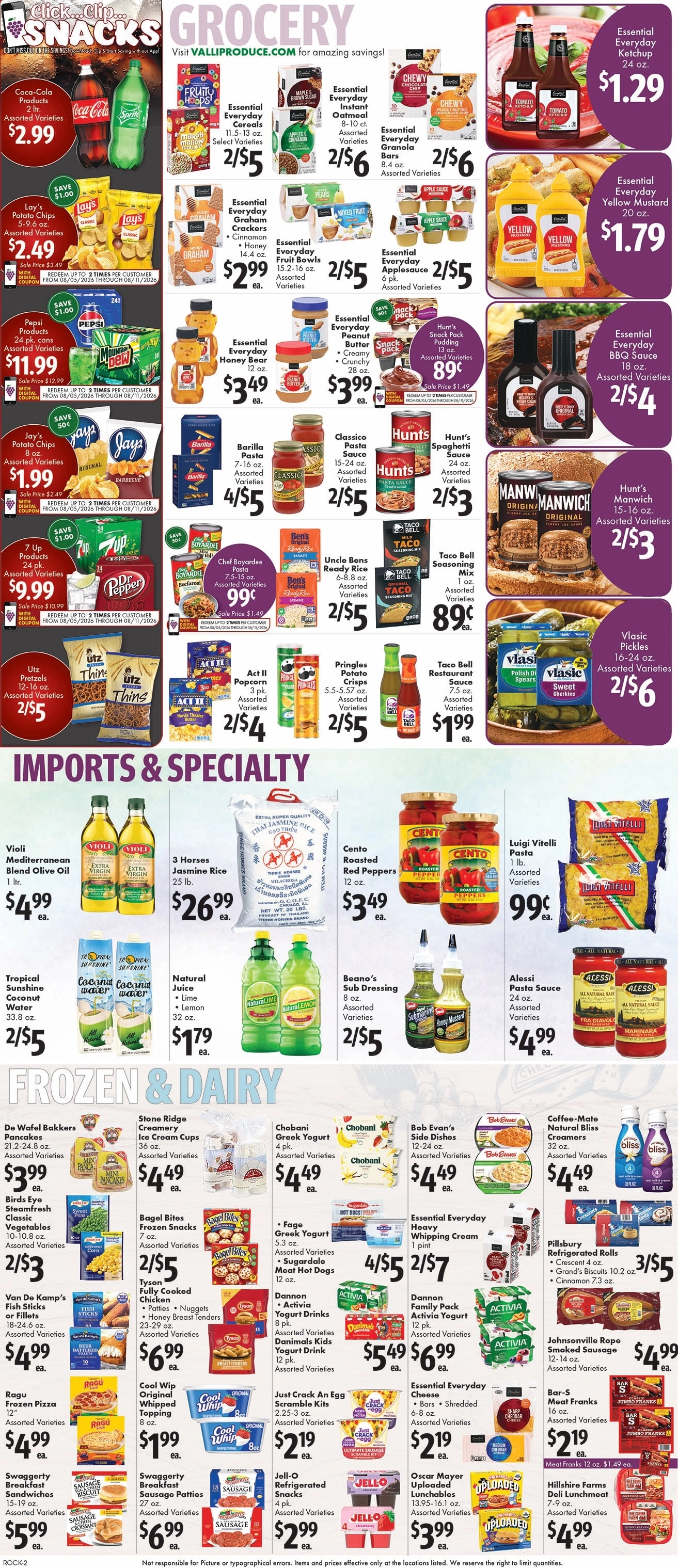 Valli Produce flyer page 2