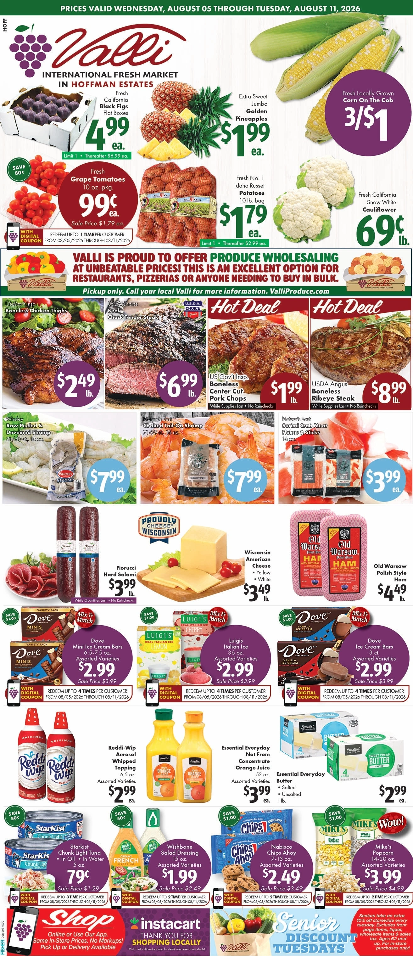Valli Produce flyer page 1