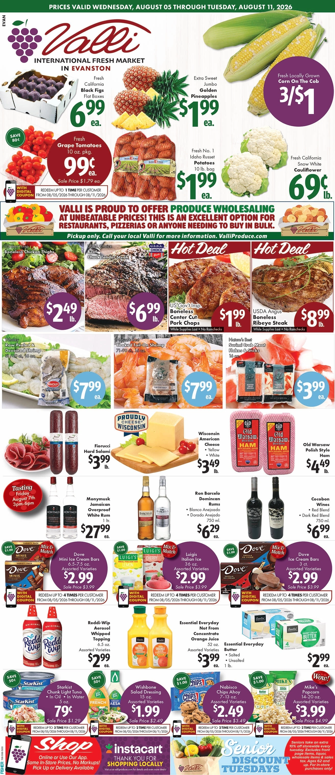 Valli Produce flyer page 1