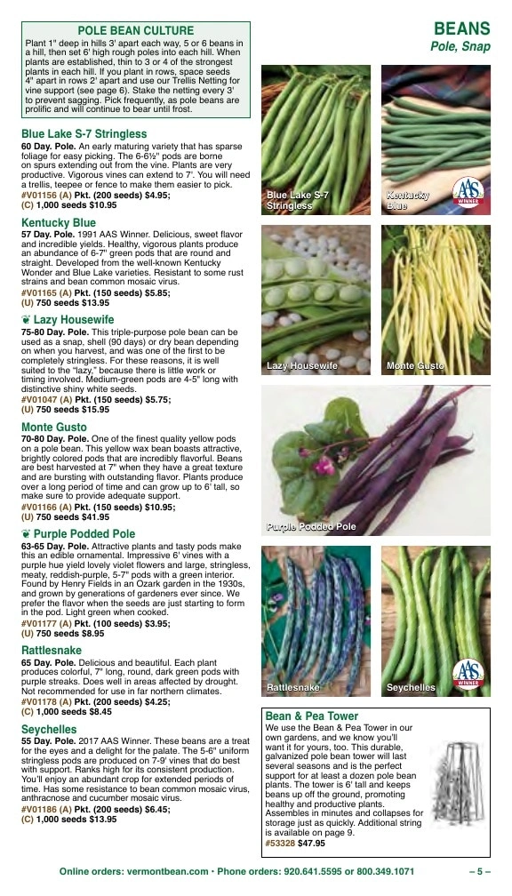 Vermont Bean flyer page 5