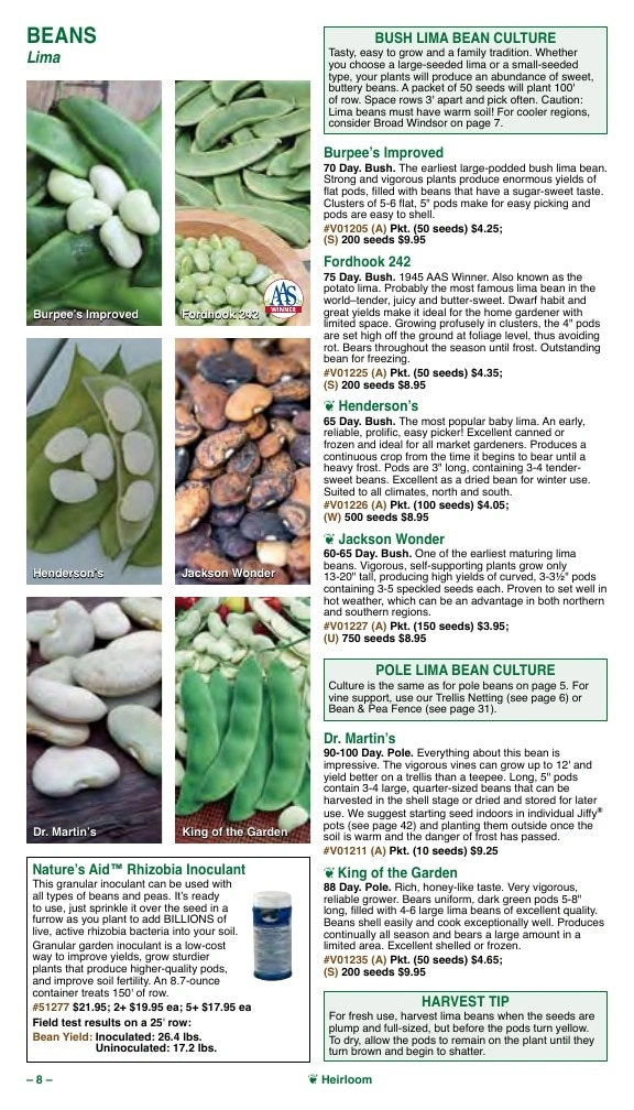 Vermont Bean flyer page 8