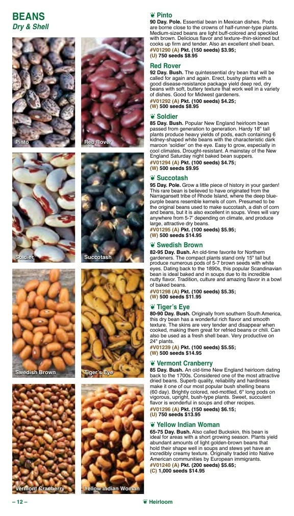 Vermont Bean flyer page 12