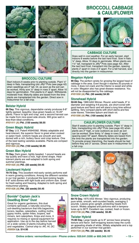 Vermont Bean flyer page 15