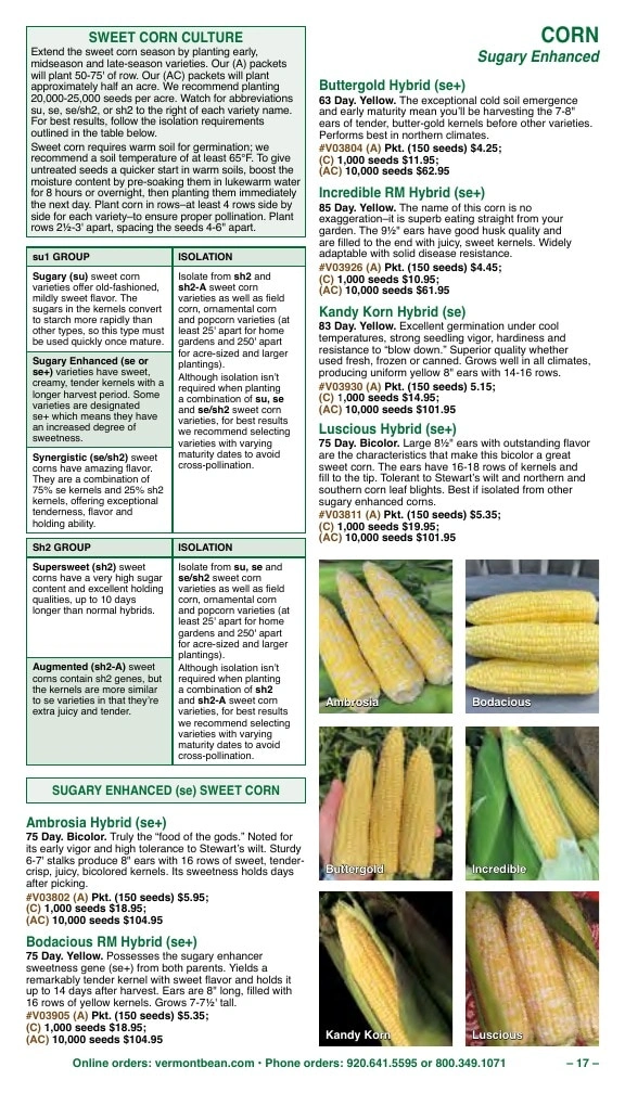 Vermont Bean flyer page 17