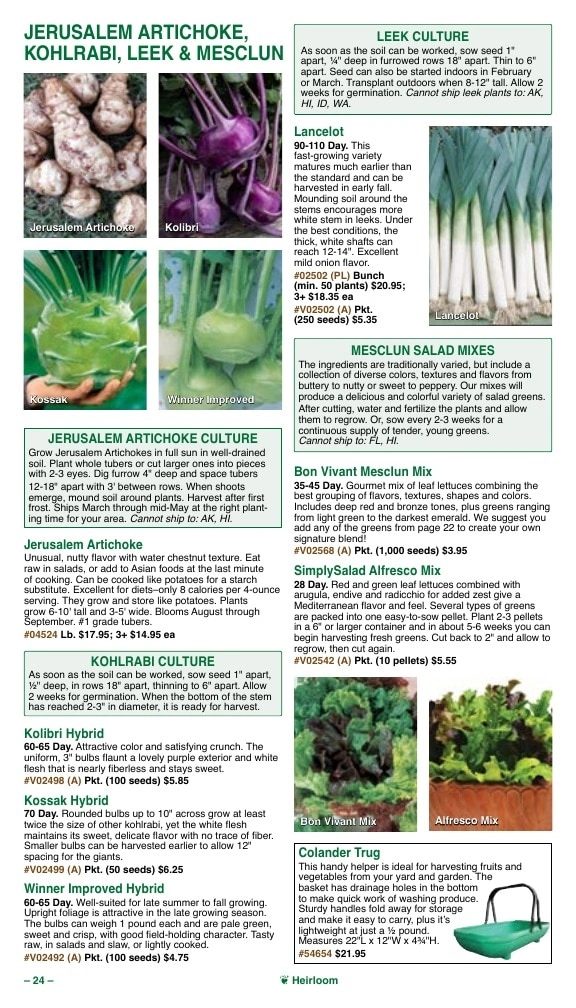 Vermont Bean flyer page 24