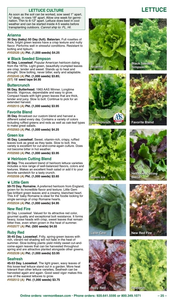 Vermont Bean flyer page 25