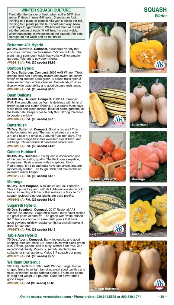 Vermont Bean flyer page 39
