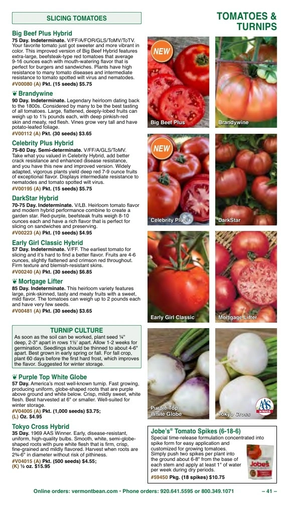 Vermont Bean flyer page 41