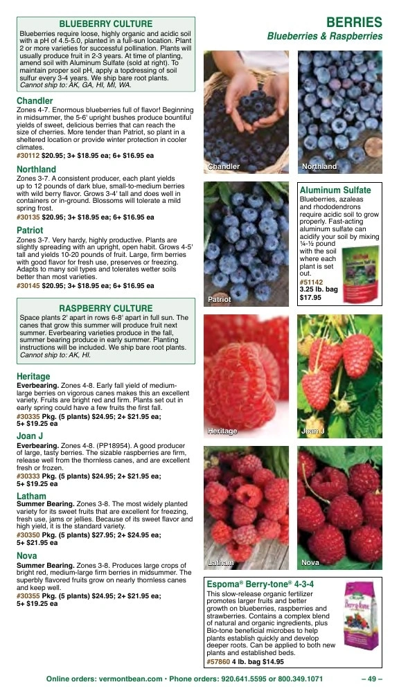 Vermont Bean flyer page 49