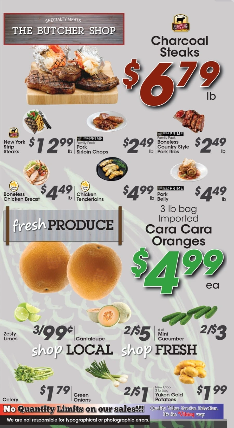 Viking Village Foods flyer page 2