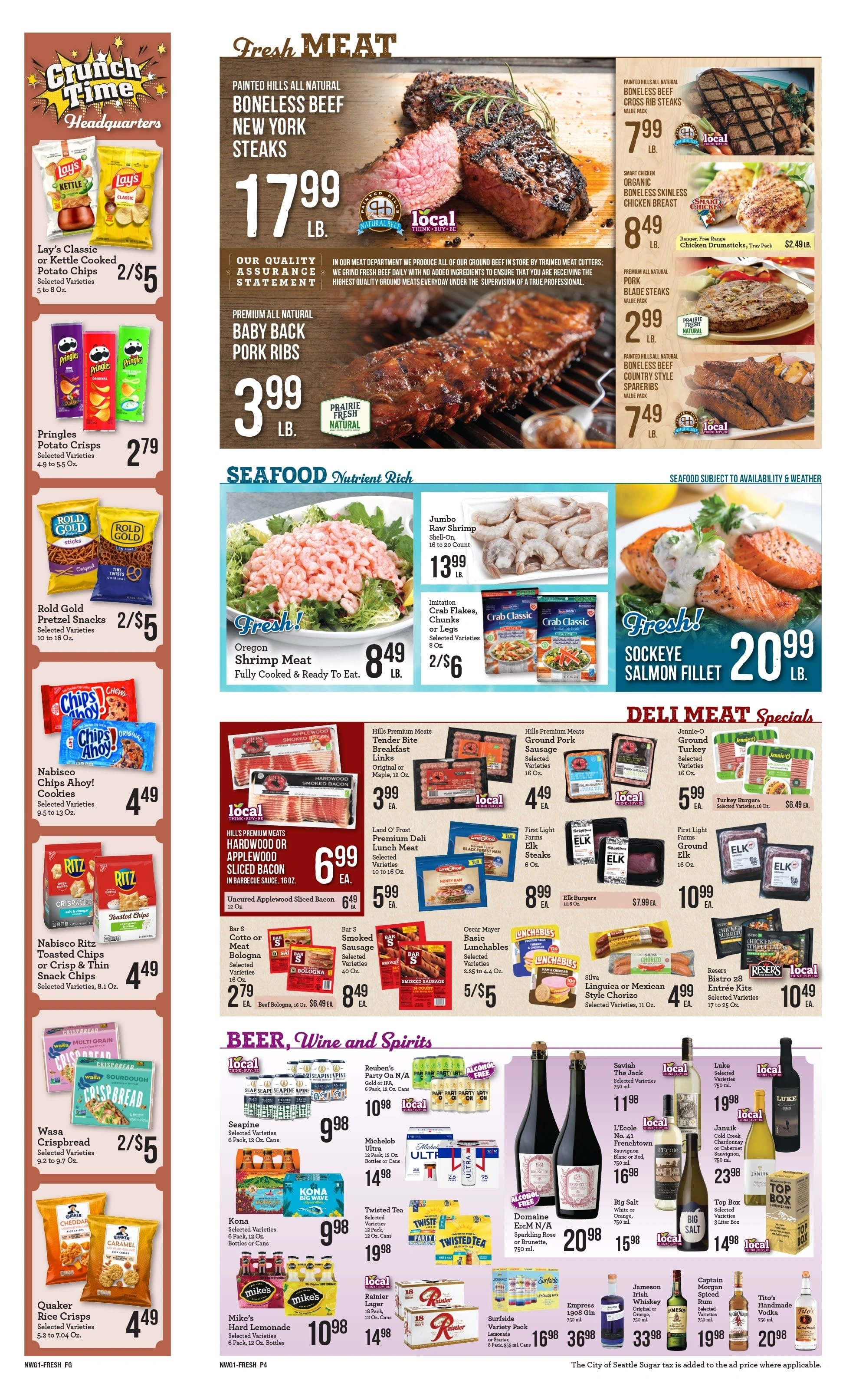 Village Market Thriftway flyer page 4