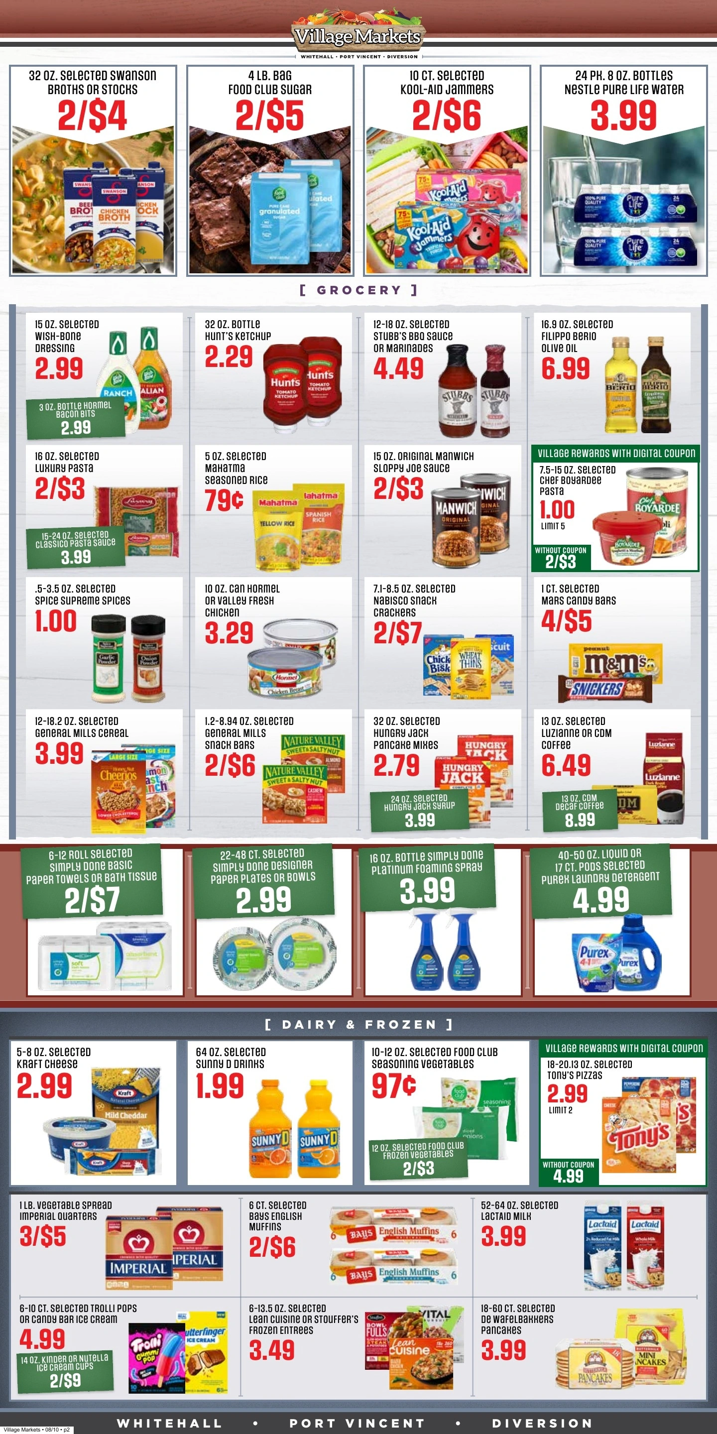 Village Markets flyer page 2
