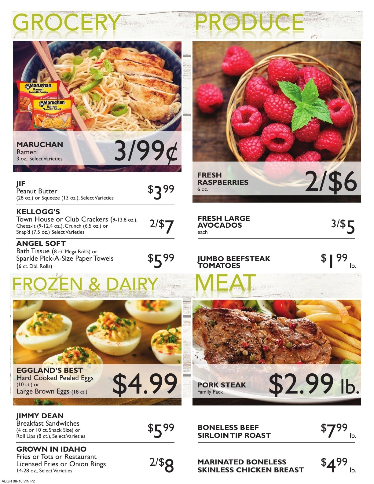 Vinckier Foods flyer page 2