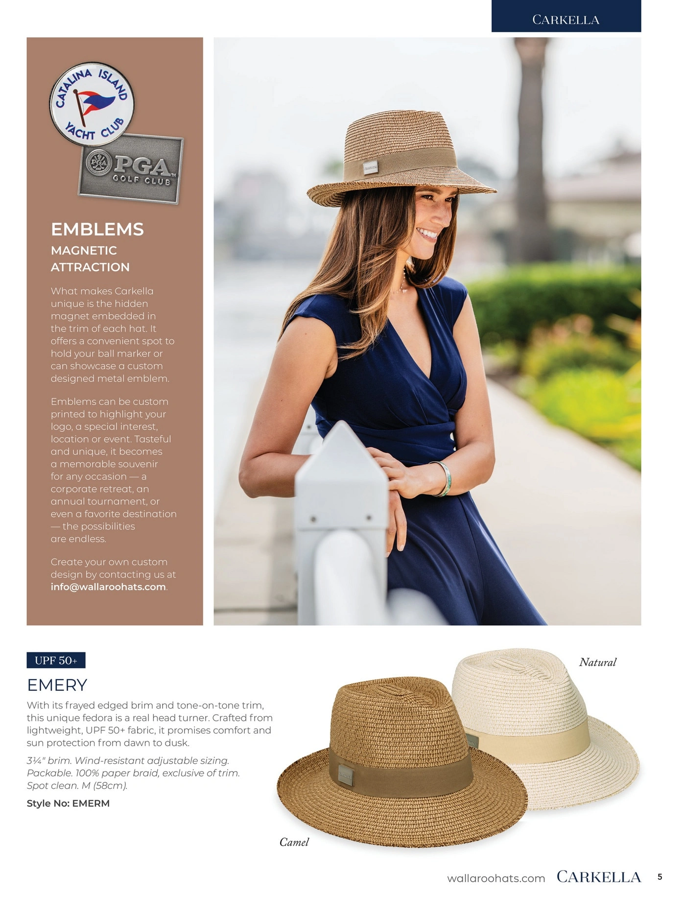 Wallaroo Hat Company flyer page 5