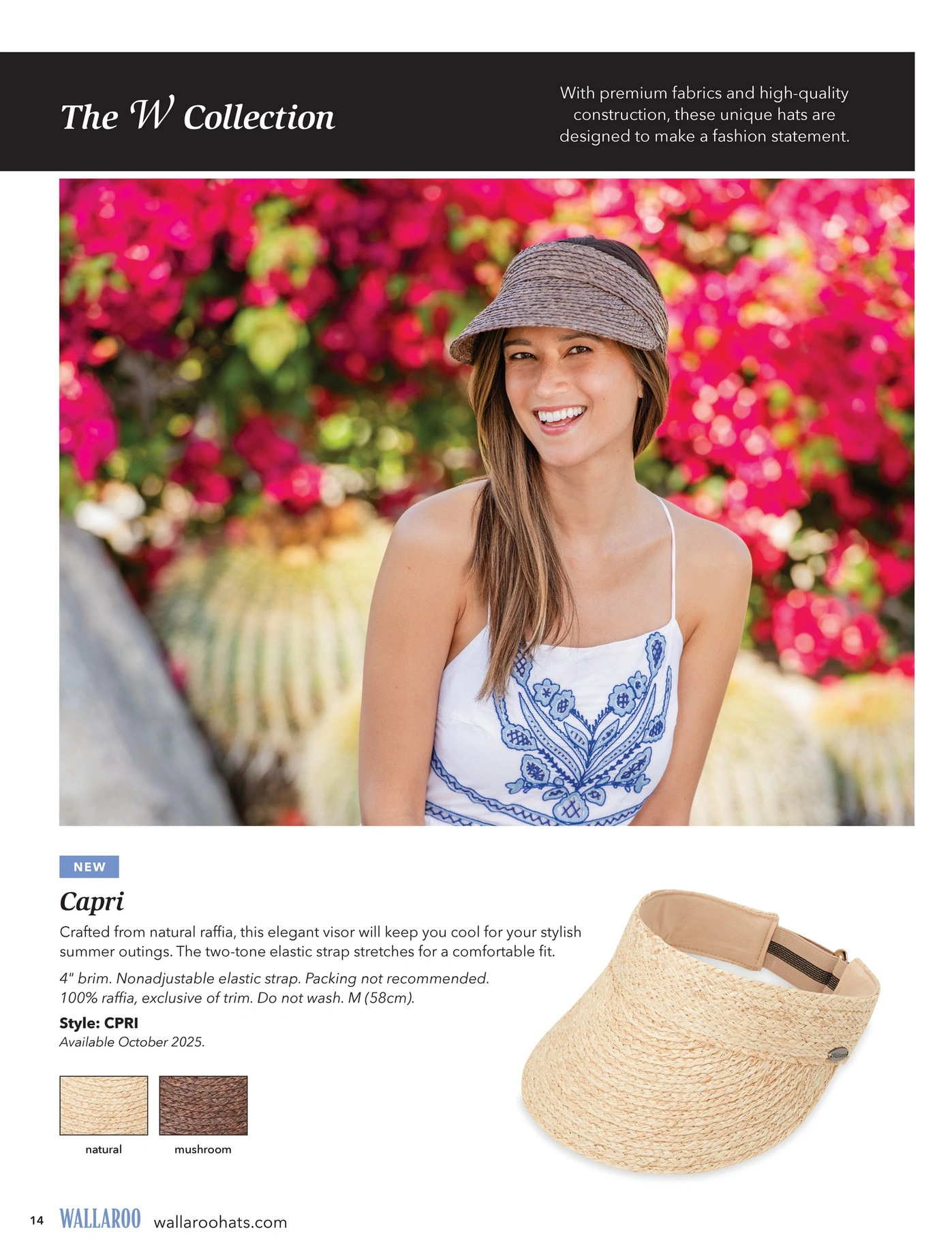 Wallaroo Hat Company flyer page 14