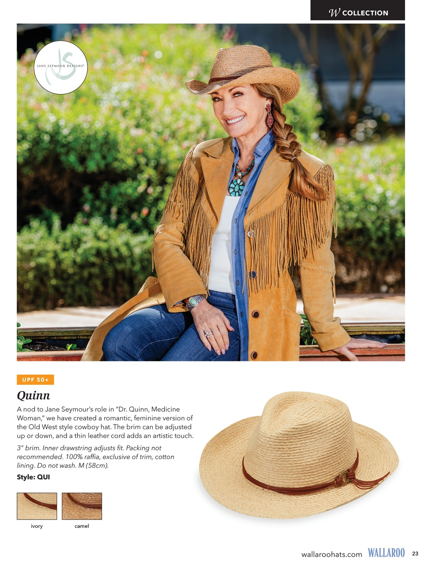 Wallaroo Hat Company flyer page 23
