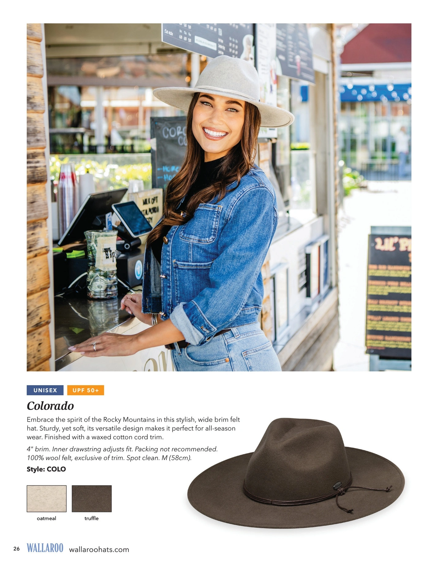 Wallaroo Hat Company flyer page 26